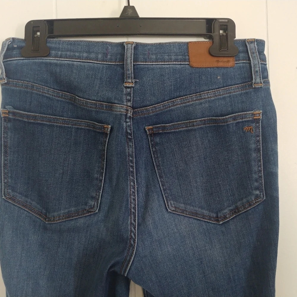 Madewell Women's 10 Inch High Rise Skinny Stretch Denim Jeans Size 27 - Picture 4 of 7